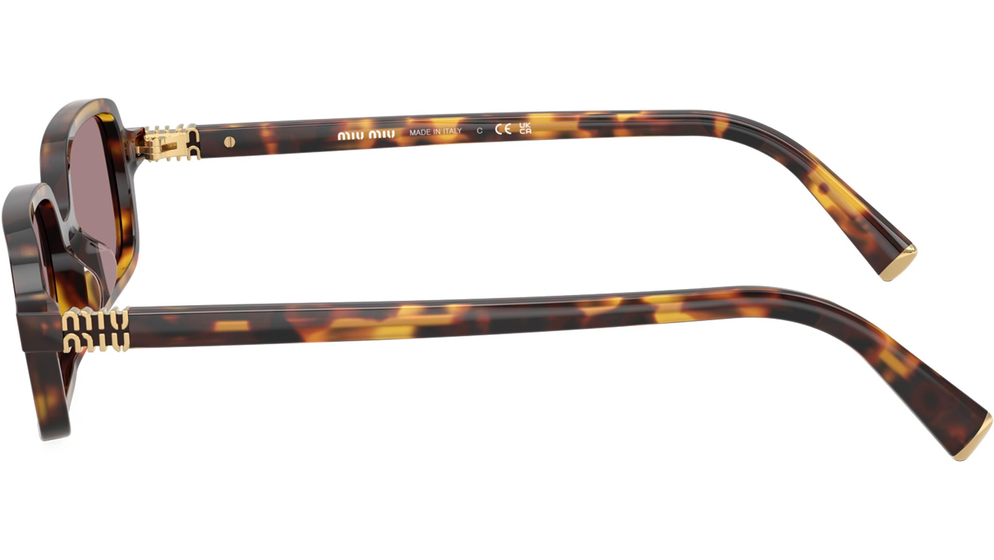 Miu Miu MU 11ZS (14L20I) 51 | Kadın Kahverengi Güneş Gözlüğü